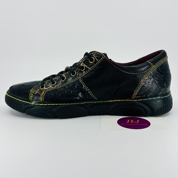 L'Artiste Spring Step Women's Danli Bloom Sneakers Black Multi Size 38/ 7.5-8 US - Picture 8 of 12